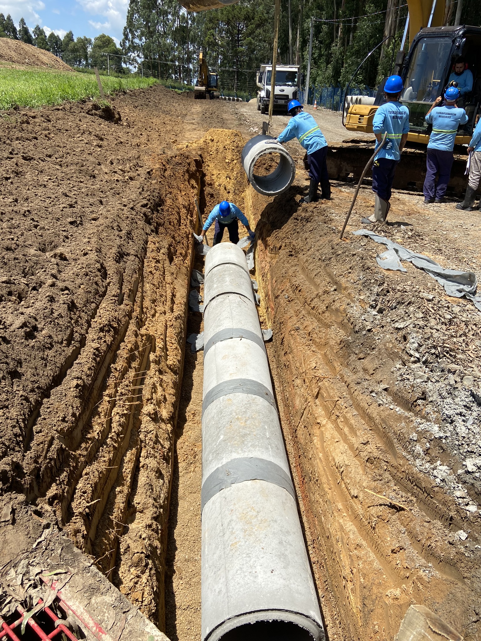 Colocação de Tubos